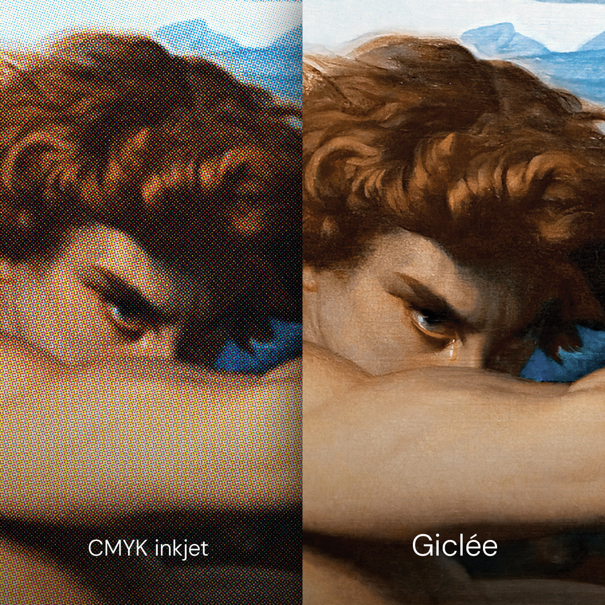Nukritęs angelas - Reprodukcija