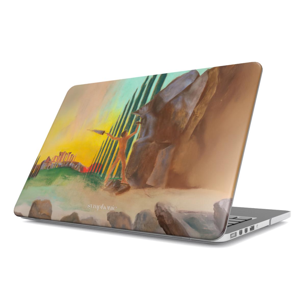 II eskizas. Rex - MacBook dėklas