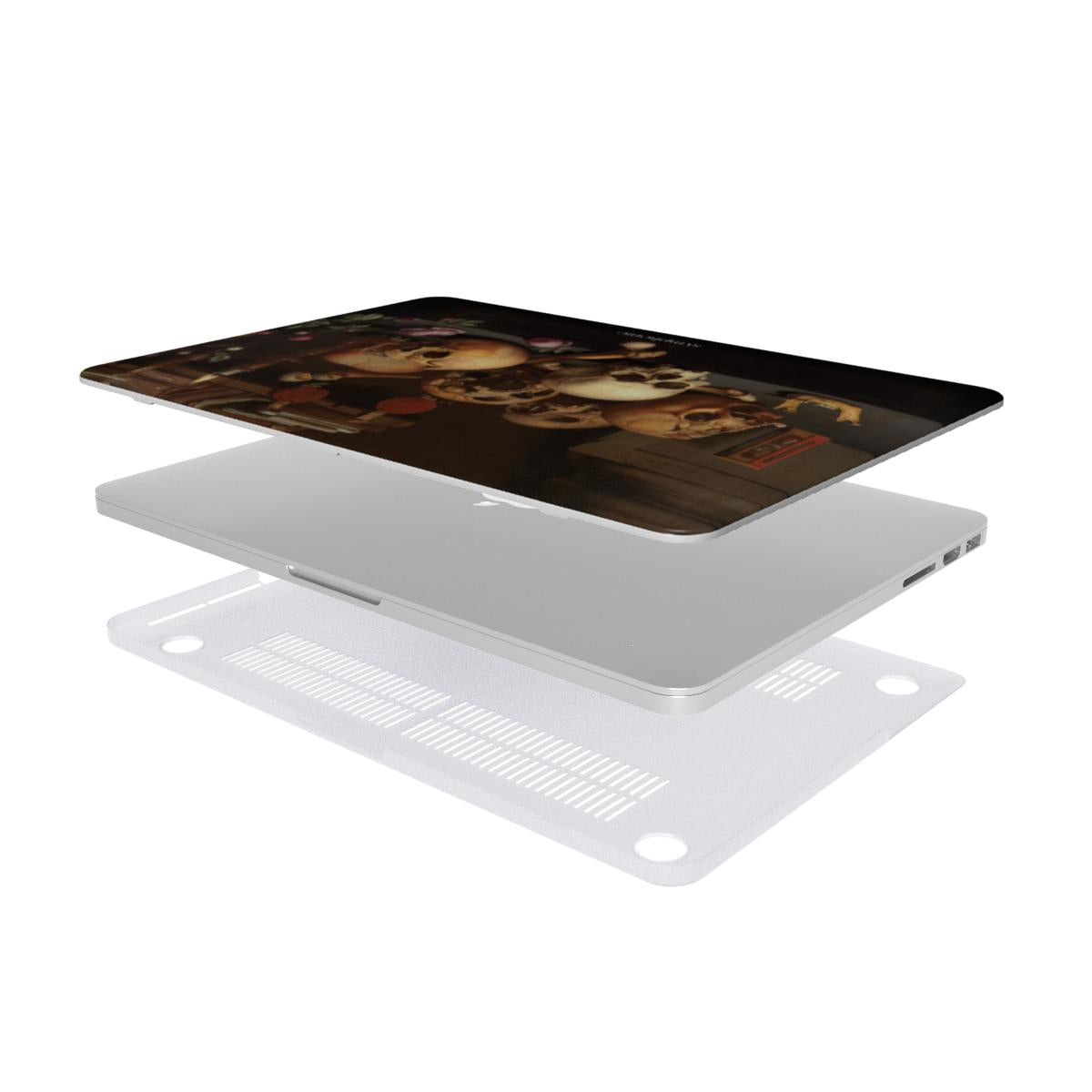 Vanitas natiurmortas - MacBook dėklas