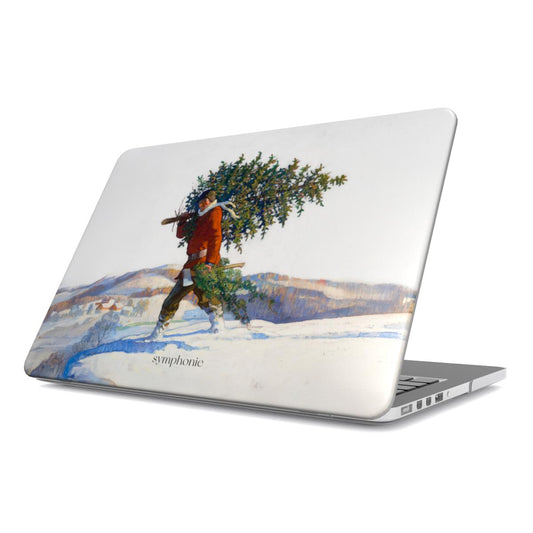 Kalėdų eglė - MacBook dėklas