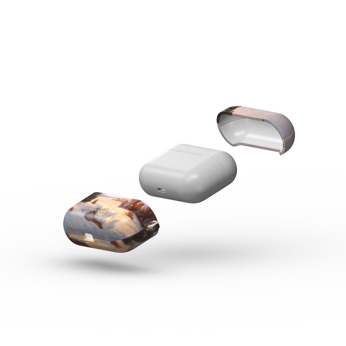 Žiemos peizažas saulėje - AirPods deklas