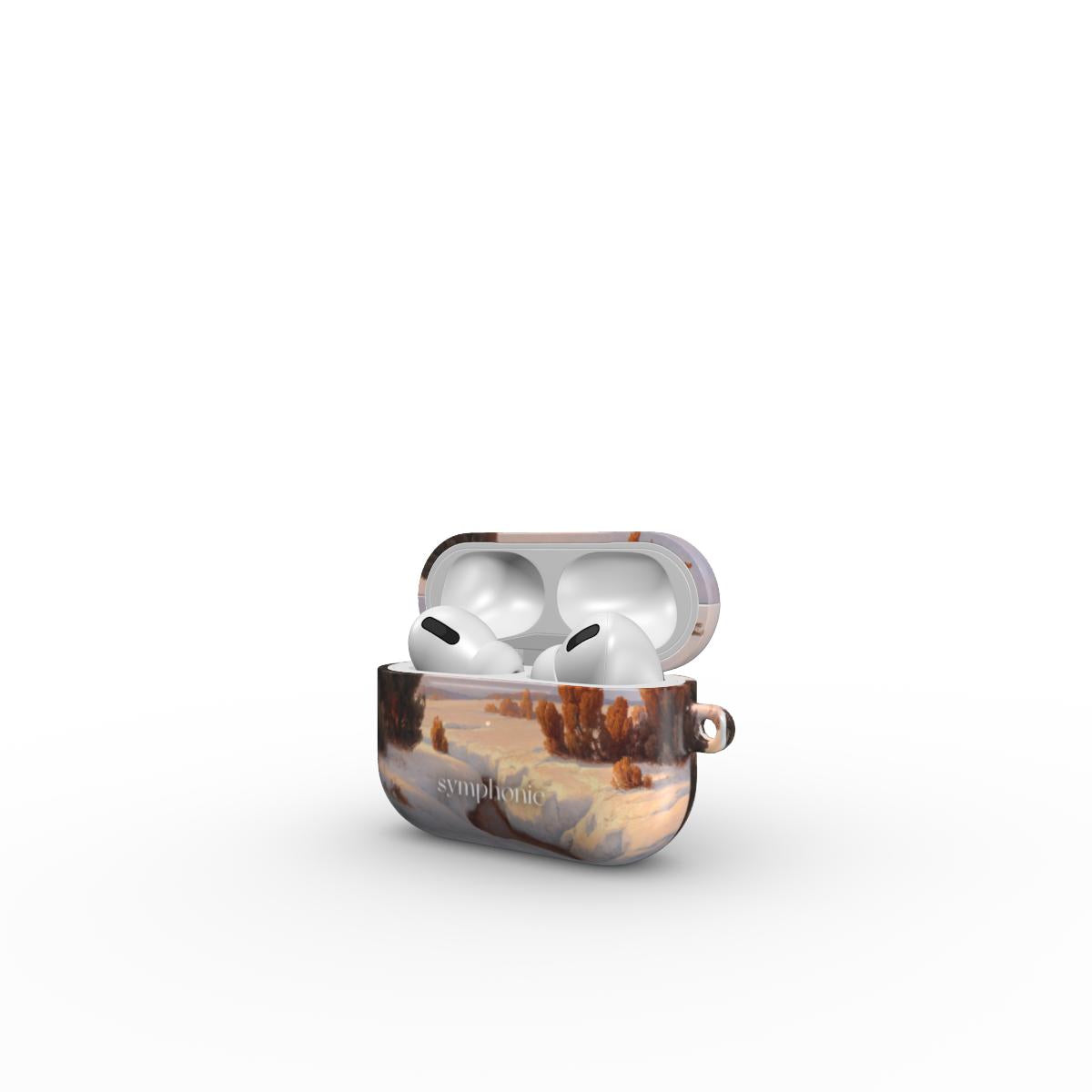 Žiemos peizažas saulėje - AirPods deklas