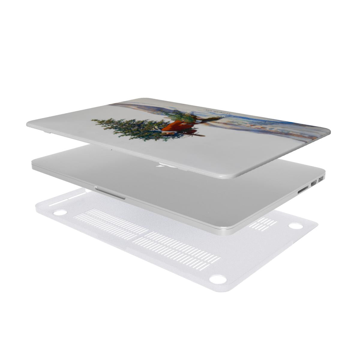 Kalėdų eglė - MacBook dėklas