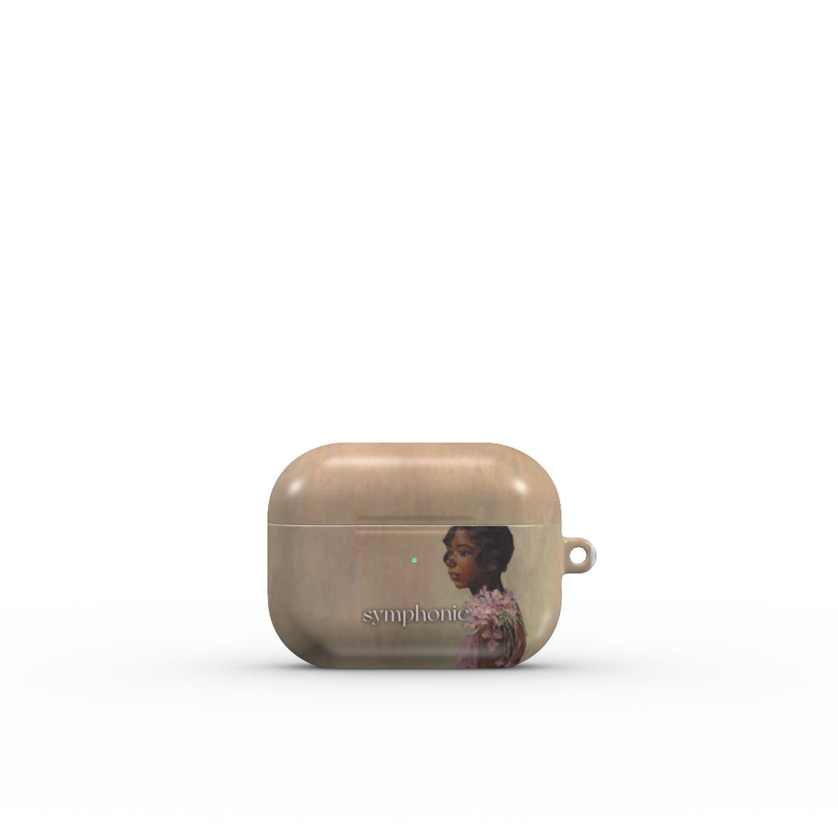 Mergaitė rožine suknele - AirPods dėklas